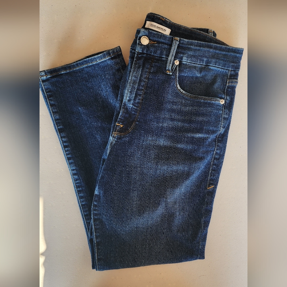 Good American Women's Good Straight Jean Size 12.